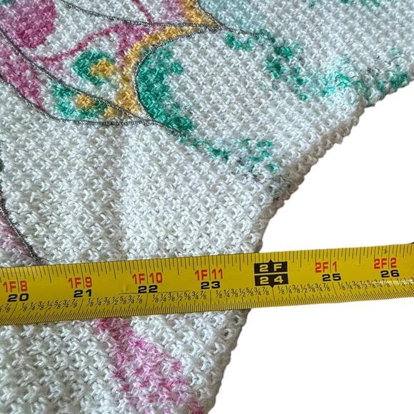 Bonnie Boerer Angel Wing Sweater – Pastel Knit – M - Picture 8 of 8